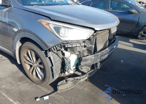 2018 Hyundai Santa Fe Sport 2.0T z USA, uszkodzony, nr VIN 5XYZU4LA4JG511925